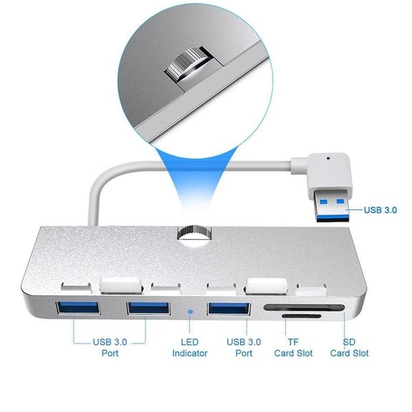 Usb3.0 Hub With Sd / Tf Card Reader Carousel 2