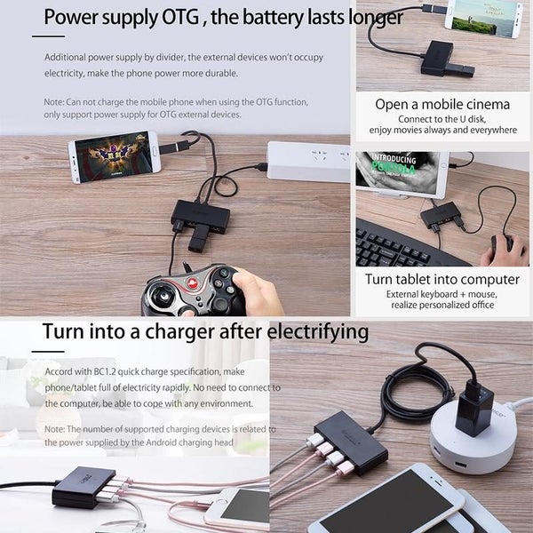 4-Port Usb 3.0 Hub With 100Cm Cable Carousel 9