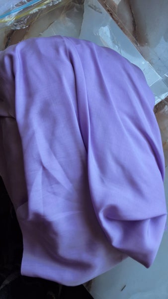PLAIN LAVENDER POLYESTER FABRIC Carousel 1
