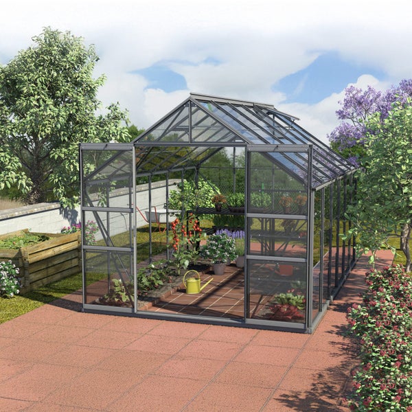 Glasshouse 4mm toughened glass 2570 x 3830 x 2320mm Carousel 1