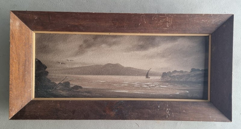 Oil painting on board - Paul Wren (H.T.Garratt) Carousel 1