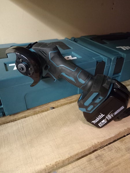 Makita Angle mini Grinder 18v, 3 inch, New Carousel 1