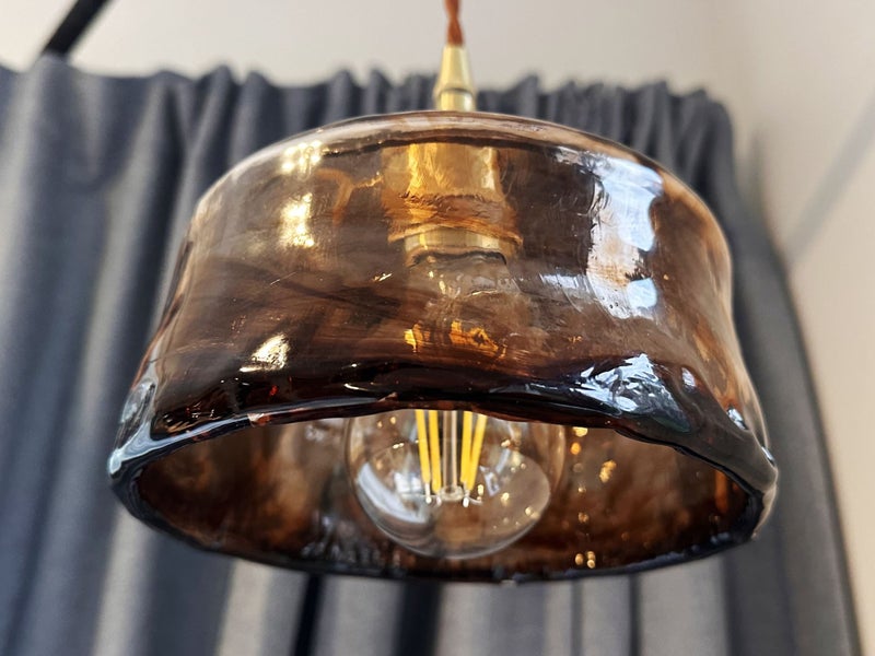 Brass Vintage Pendant Light Antique Chandelier Adjustable Hanging Light Carousel 9