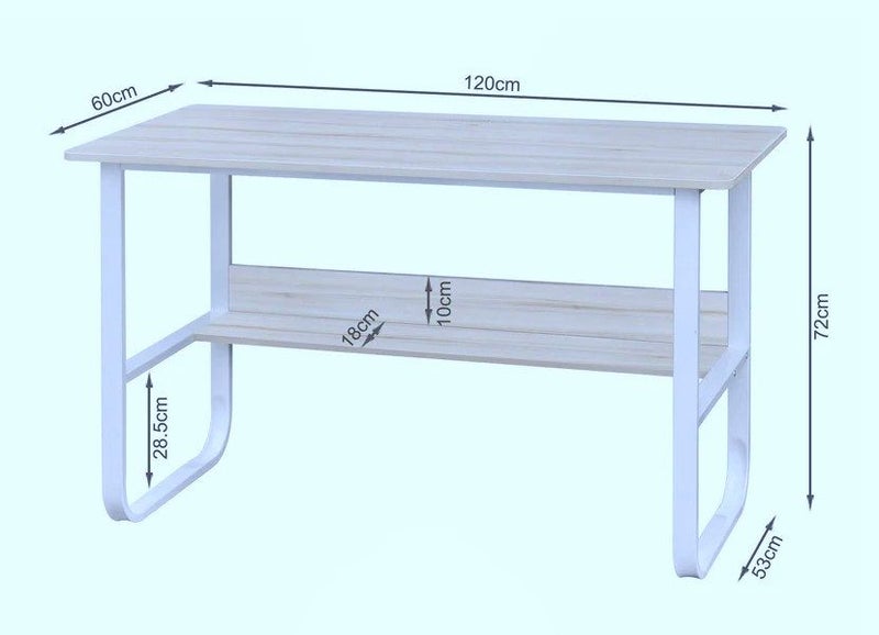 Modern Computer Desk with Shelf – Excellent Condition Carousel 4