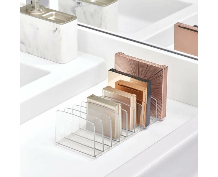 Plastic Palette Organiser for Cosmetics, Clear64435692075393111