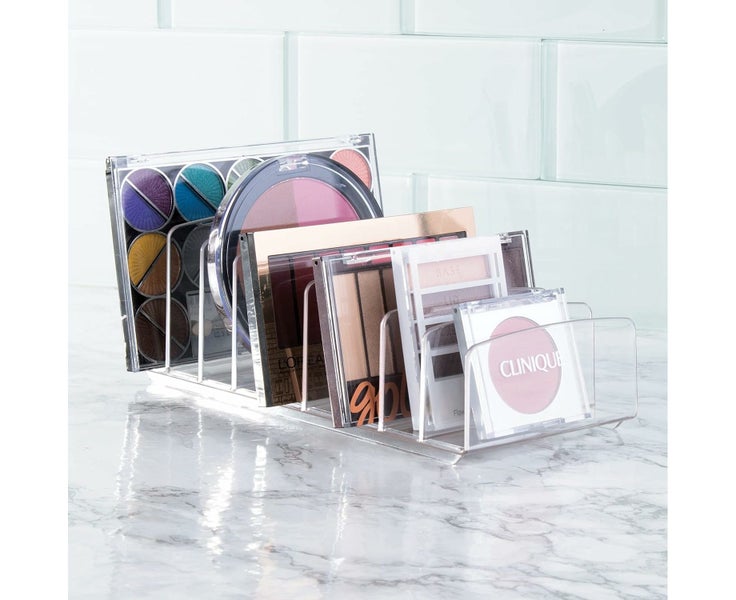 Plastic Palette Organiser for Cosmetics, Clear64435692075393112