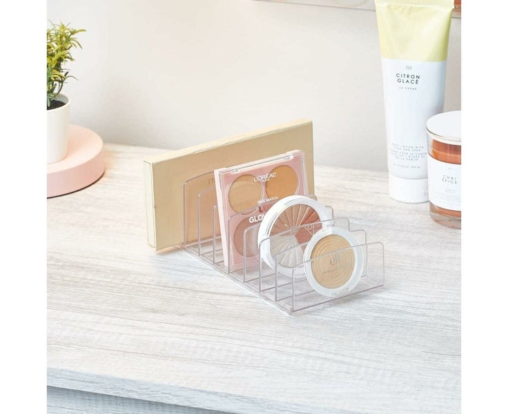 Plastic Palette Organiser for Cosmetics, Clear64435692075393113