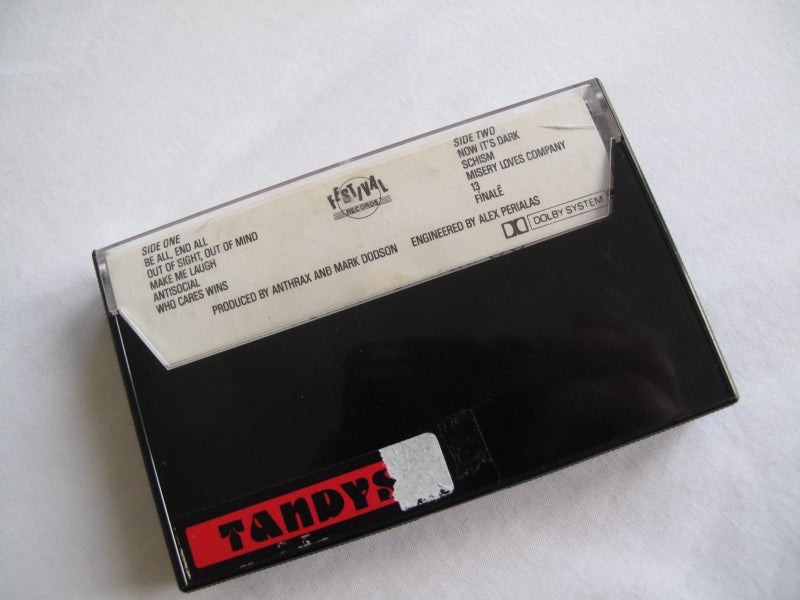 ANTHRAX State of Euphoria - Cassette Tape :) Carousel 2