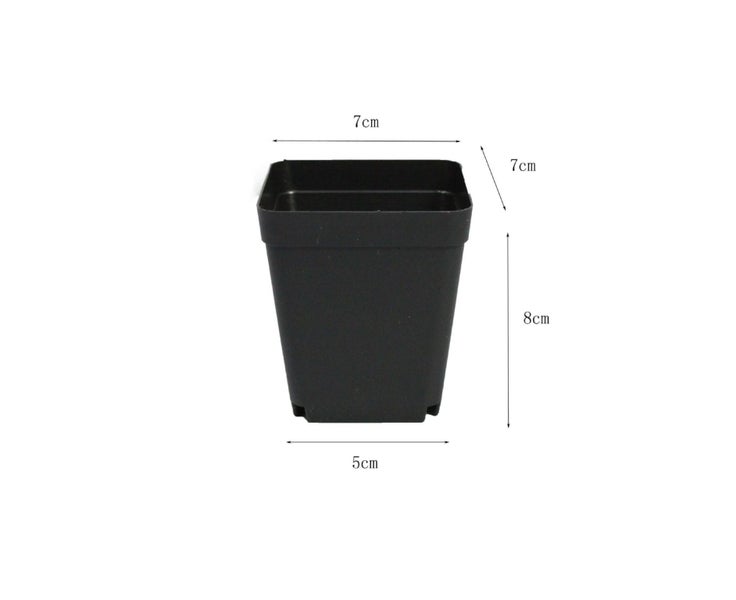 Plastic Plant Flower Pots Nursery Seedlings Garden Plant Pot Container 100PCS Carousel 6