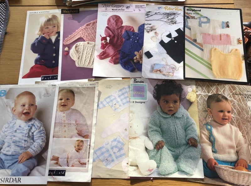 Baby Knitting Patterns Bulk Lot! Carousel 1