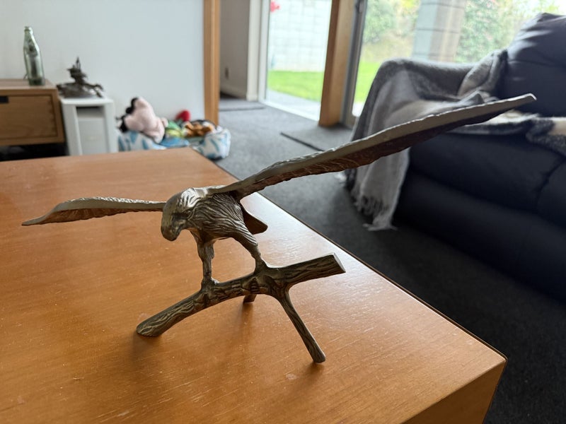 Solid Brass Eagle on a Stand Carousel 1