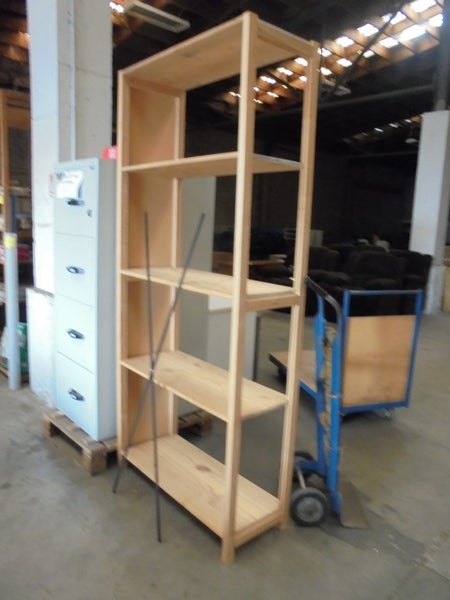 Lundia shelving-3 bays 2100x900x381mm Carousel 1