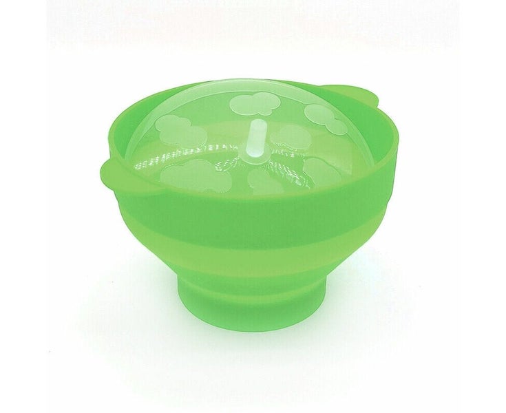 Popcorn Popper Maker Microwave Snack Silicone Collapsible Bowl Container Kitc Carousel 2