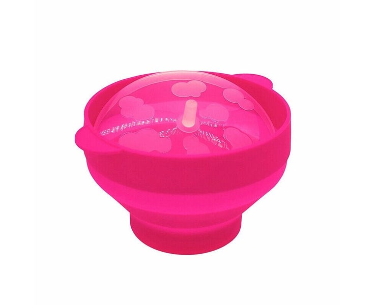 Popcorn Popper Maker Microwave Snack Silicone Collapsible Bowl Container Kitc Carousel 7