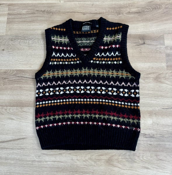Scotch & Soda knitted V-neck Vest Carousel 1