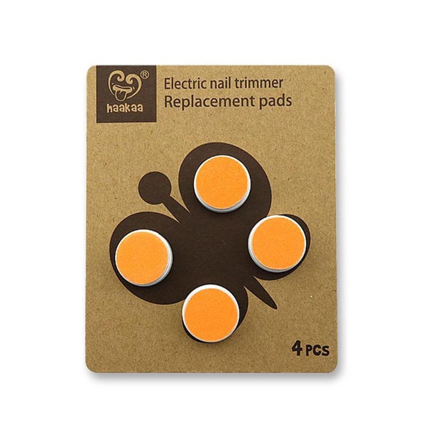 Haakaa Electric Nail Trimmer Replacement Pads (Orange) Carousel 1