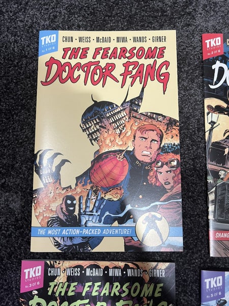 The Fearsome Doctor Fang All Issues, TKO Comics Carousel 9