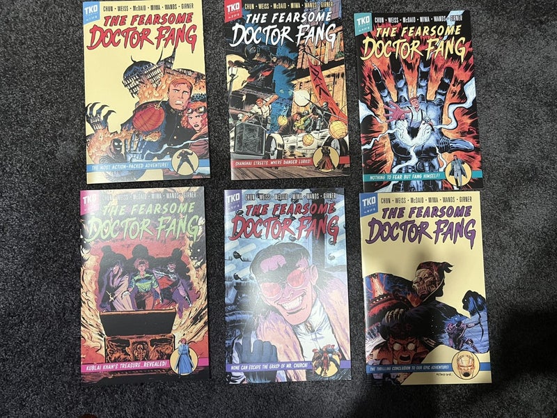 The Fearsome Doctor Fang All Issues, TKO Comics Carousel 1