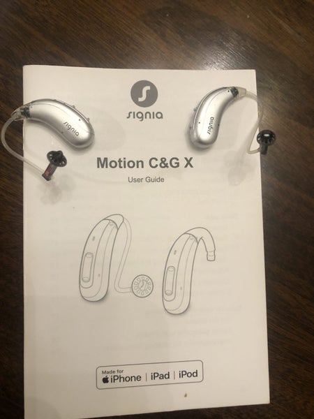 Hearing aids: Signia motion charge & go63615584828161116
