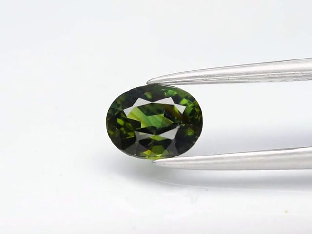 $1 RES * Buy Now $1450.00 * 0.87ct Unheated Oval Green Sapphire Loose Gemstone Carousel 2