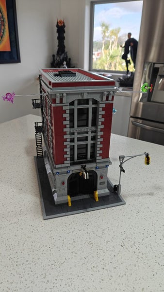 Ghostbusters Firehouse 4695pcs Amazing Compatible With 16001 & 75827 Carousel 1