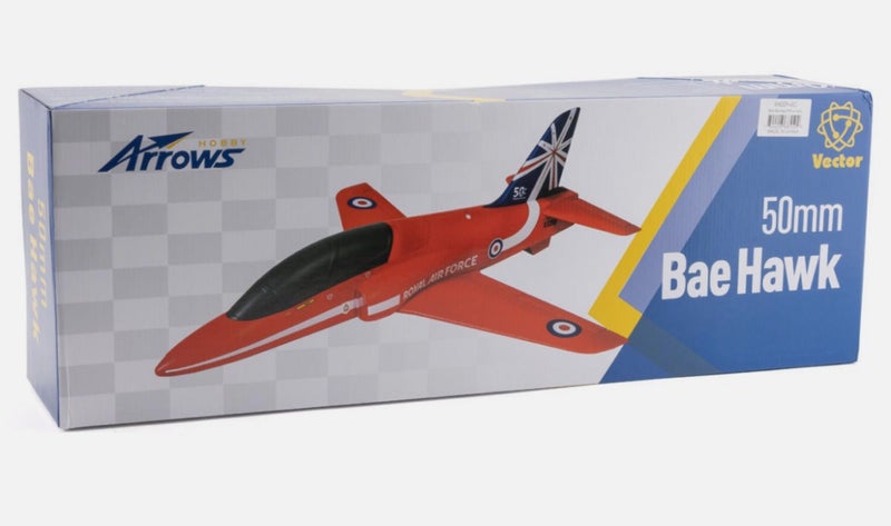 Arrows Hobby Bae Hawk 50mm EDF with gyro , and spektrum receiver Carousel 1