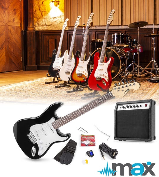 Electric Guitar Pack Black Carousel 2