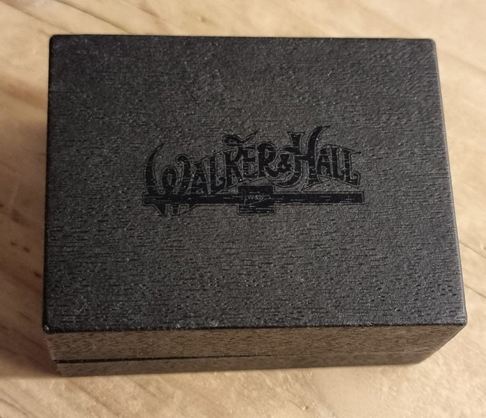 Walker & Hall platinum diamond engagement & wedding band Carousel 2