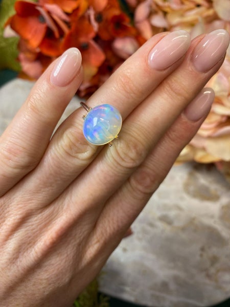 $1 RES ~ $2688 Buy Now * 5.50ct Welo Opal with Rainbow Flashes Carousel 7