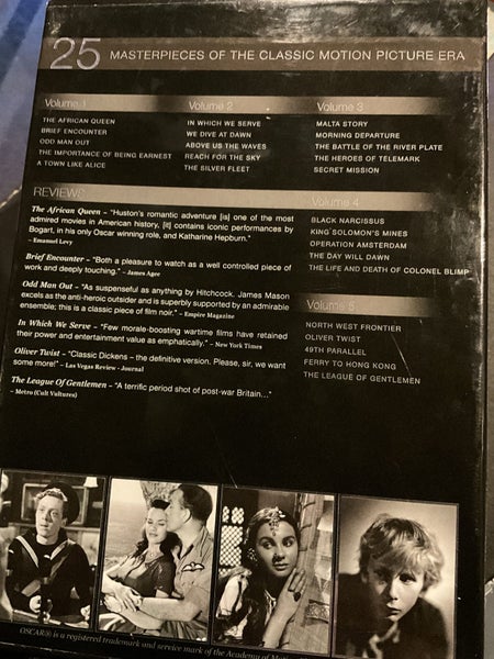 The Silver Screen Era Collection: 25 Classic Films ( EXCELLENT CONDITION ) DVD Carousel 2