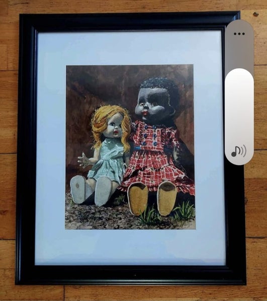 "Looking Back" Original watercolours. Carousel 8