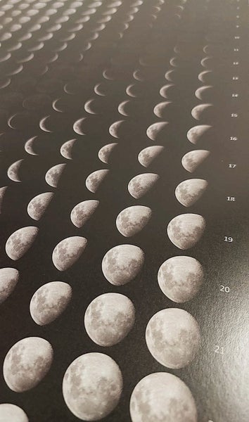 Lunar Calendar 2026 Poster Print (NZ centric)63615120358402112