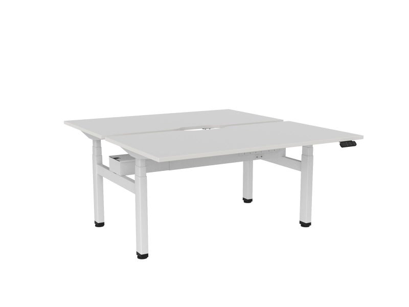 Knight's Haven 1600mm x 800mm Electric Height Adjustable Double Sided Desk, W... Carousel 2