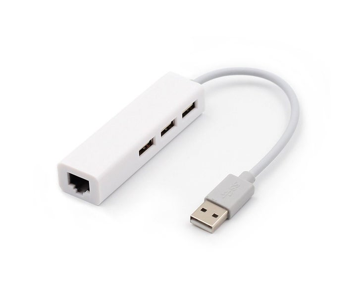 Portable USB/Type-C 3 USB2.0 Card Ethernet Adapter Carousel 8