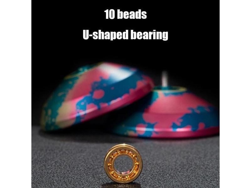 Professional Competition Metal YoYo Factory With 10 Ball Bearing Alloy Aluminum Carousel 1