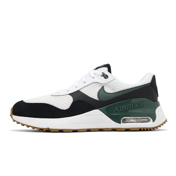 Nike Air Max Systm GS White Vintage Green Black Kids Youth Casual DQ0284-115 Carousel 1