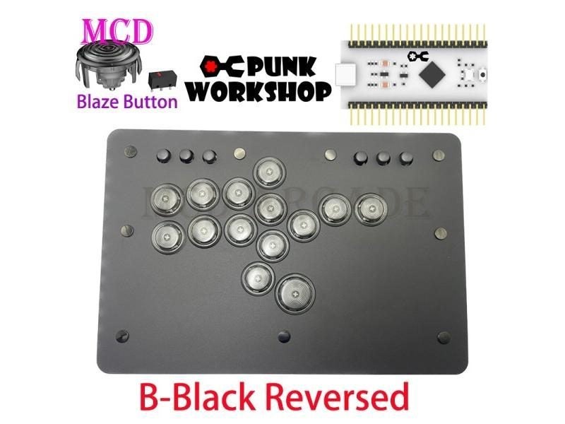 Punk Workshop Mini HitBox SOCD Fighting Stick Controller For Carousel 1