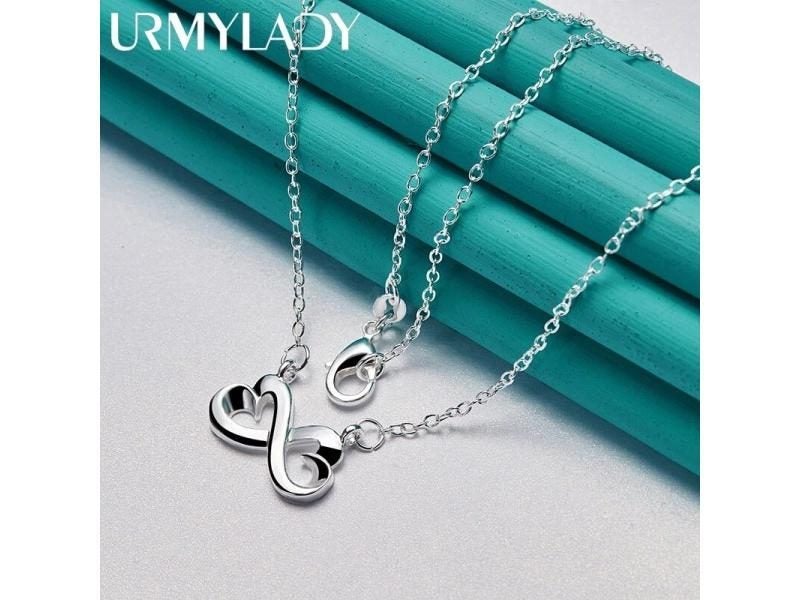 925 Sterling Silver Lady Jewelry Set For Valentine's Day Wedding Carousel 1
