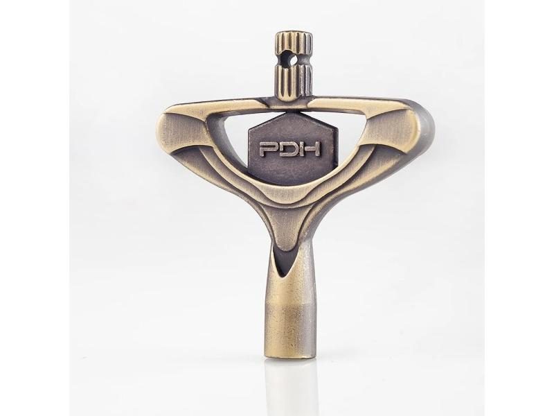 PDH Universal Metal Drum Key Drum Wrench Drum Kit Tuner Solid Square Socket Carousel 1