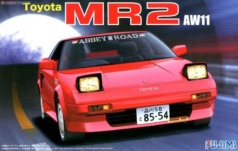 Plastic Kitset - 1/24 Toyota MR2 (AW11) Carousel 1