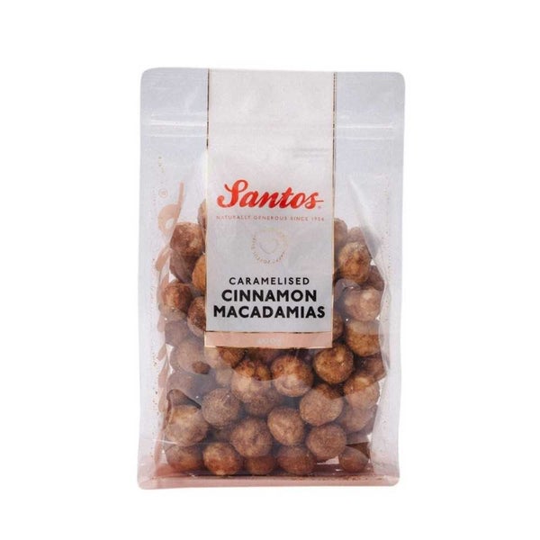 Santos Caramelised Cinnamon Macadamias 400g Carousel 1