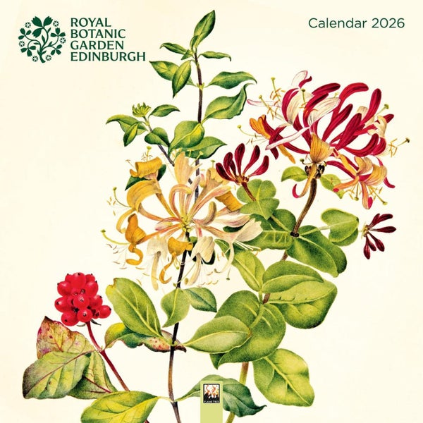 Royal Botanic Garden Edinburgh Wall Calendar 2026 (Art Calendar) by Flame Tree S Carousel 1