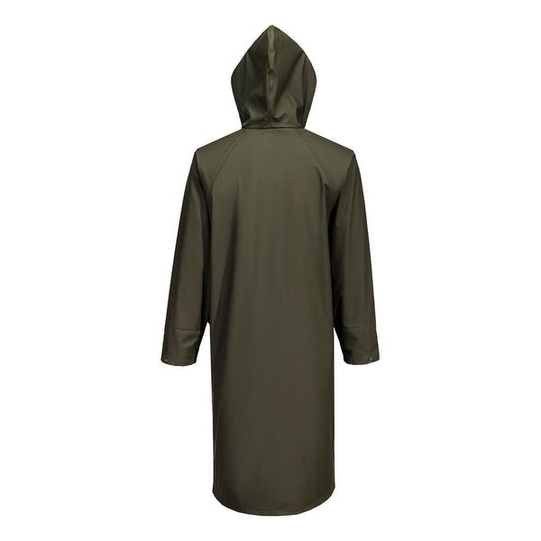 Portwest Flexatex Chem Long Coat - Green or Navy - Sizes S to 3XL Carousel 3