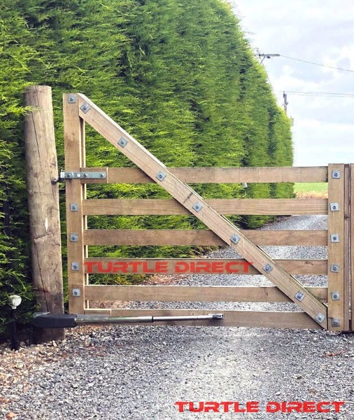 Turtle Single Swing Gate Opener DIY 24V Carousel 2