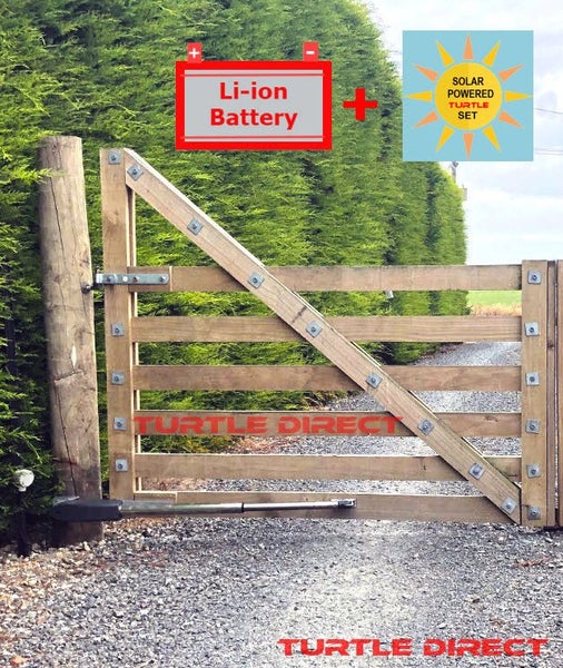 Single Swing Gate Opener Solar Powered Carousel 1