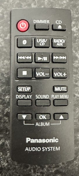 Panasonic SA-AKX320 CD/MP3 Bluetooth Stereo System USB AUX W 450RMS Carousel 3