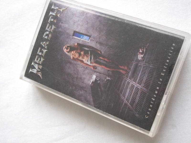MEGADETH - Countdown to Extinction - Cassette Tape :) Carousel 1
