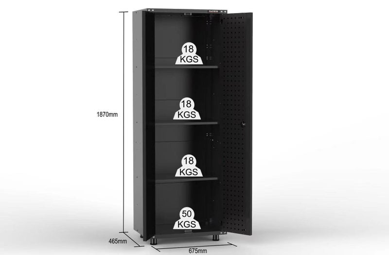 2 Doors Standing Cabinet Carousel 2