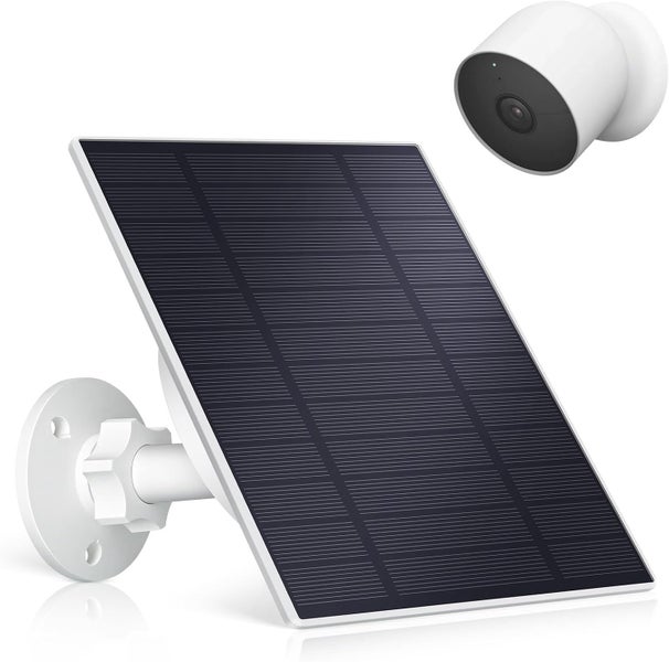 Solar Panel for Google Nest Cam Outdoor or Indoor Carousel 1