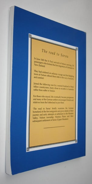 The Road to Sarau From Germany to Upper Moutere. Jenny Briars, Jenny Leith. Carousel 2